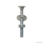 Parafuso francês 1/4 x 2.1/2 com porca e arruela PFR/04 Fixtil