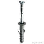 Parafuso madeira fenda 6,1x65mm com bucha com anel PMA/10 Fixtil