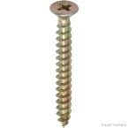 Parafuso para aglomerado phillips cabeça chata PAC/07 4,0x30mm 10 unidades bicromatizado Fixtil