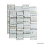 Pastilha Glazed Stone 30x30cm white Incepa