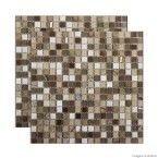 Pastilha de mármore Fit D323 30,5x30,5cm Colormix