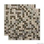 Pastilha de mármore Fit D324 30,5x30,5cm Colormix