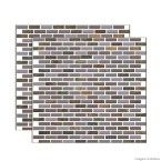 Pastilha de peda Dark 28,6x30,2cm 15 peças Portinari