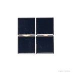 Pastilha de porcelana 5x5cm placa 31x31cm azul porto seguro Jatobá