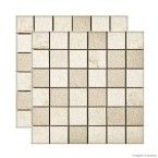 Pastilha de porcelana Hard Mix 29,1x29,1cm marfim Portinari