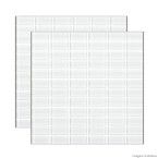 Pastilha de vidro Iris 30x30cm long glacial Portinari