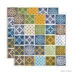 Pastilha de vidro 31x31cm malta Vidro Real