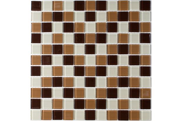 Pastilha de Vidro Adesiva Caramelo 30x30cm