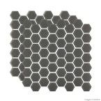 Pastilha de vidro Glass 31,5x31,7cm chumbo Portinari