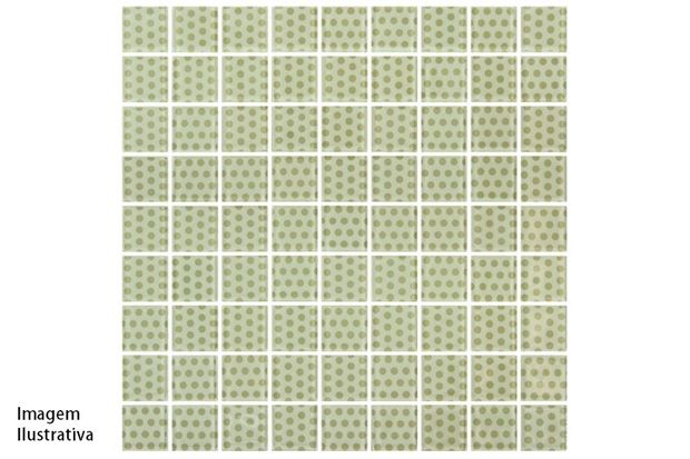 Pastilha Dots Verde 30x30