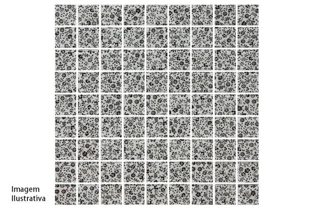 Pastilha Margarida Preta 30x30