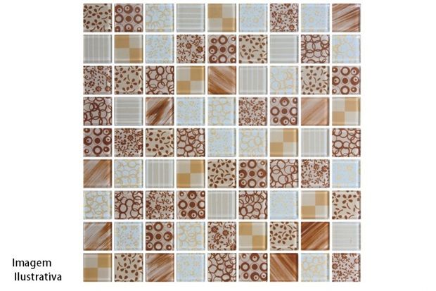 Pastilha Mix Marrom 30x30