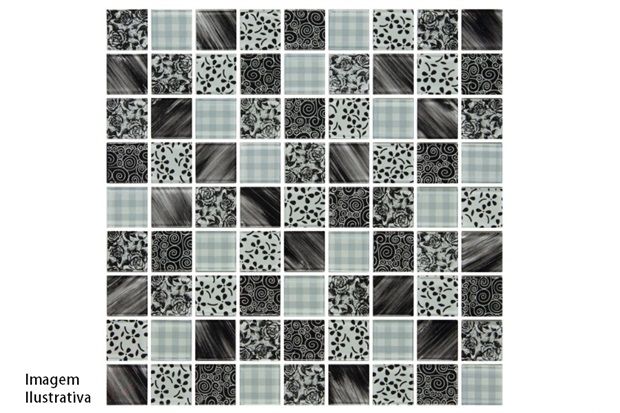 Pastilha Mix Preto 30x30