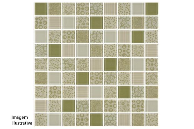 Pastilha Mix Verde 30x30