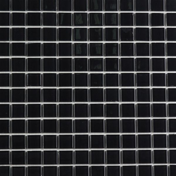 Pastilha Orient Preta 30x30cm Vetromani