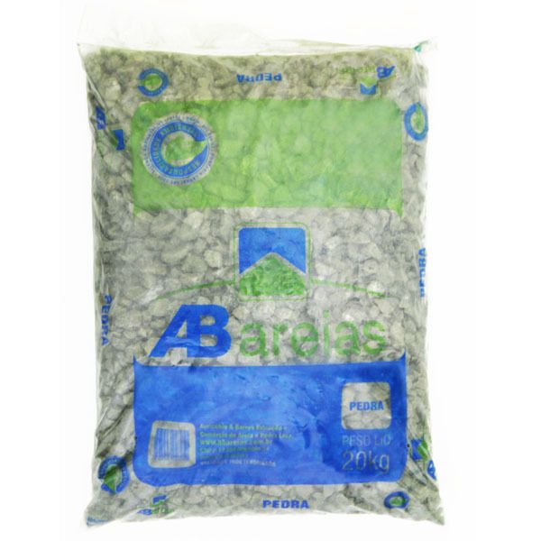 Pedra Britada 0 (Pedrisco) Saco de 20Kg AB Roseira