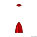 Pendente Cone vermelho verniz Auremar