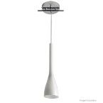 Pendente de aço Melody Colors Uno 60W branco Startec