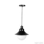 Pendente de aço São Paulo 20W preto Ideal