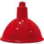 Pendente de alumínio 15W vermelho E27 Taschibra