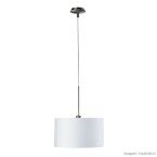 Pendente de metal Aruba branco E27 bivolt 75W Philips