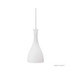Pendente de vidro Design TD 590/1 branco Taschibra
