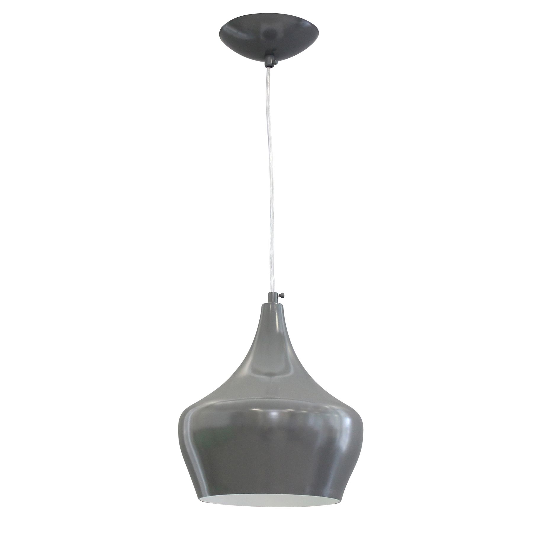 Pendente Inspire Sky Redondo Alumínio Grafite Bivolt