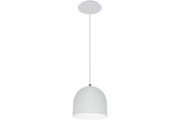 Pendente para 1 Lâmpada 60w Bivolt Bouquet Branco