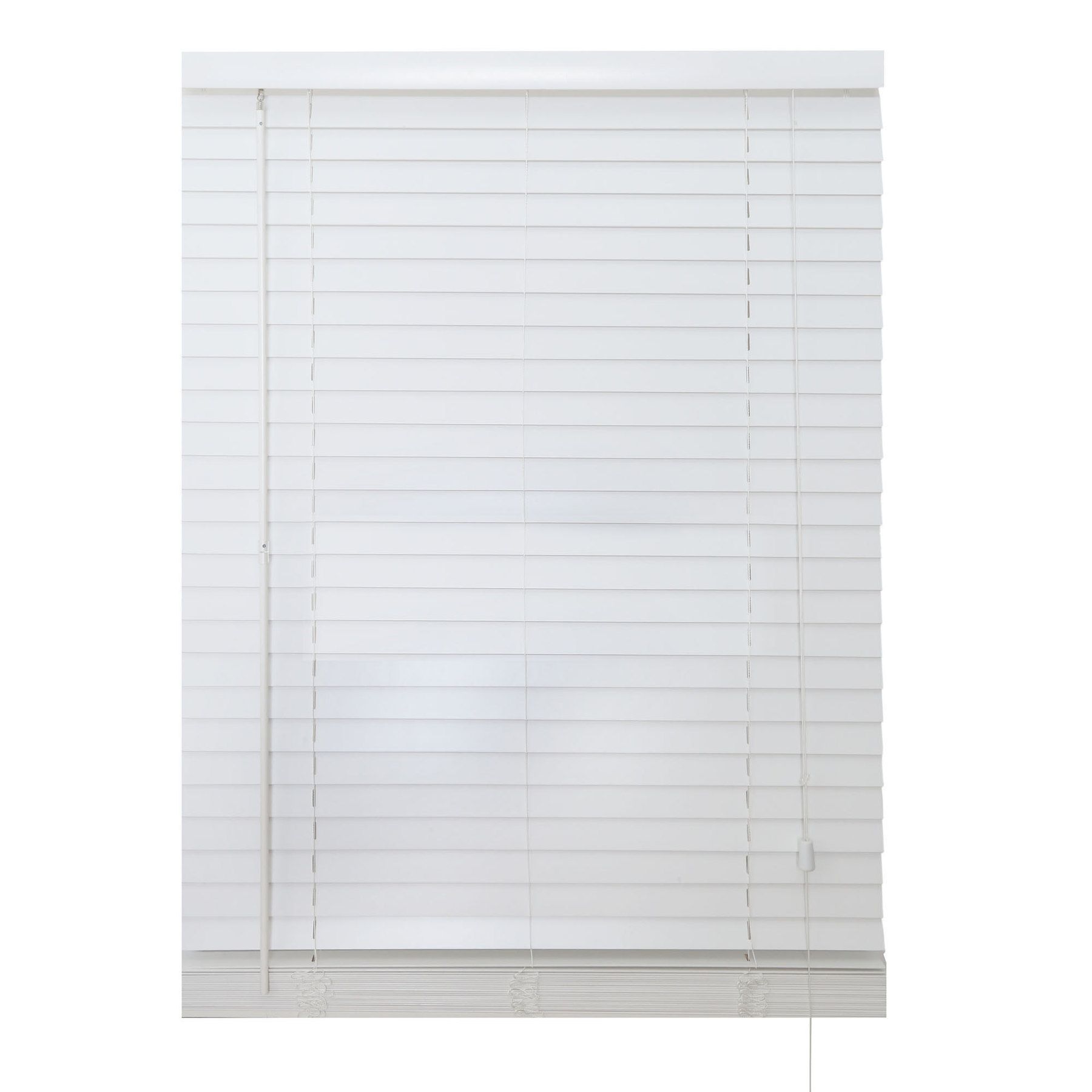 Persiana Horizontal Madeira Branco 1,40x2,20m