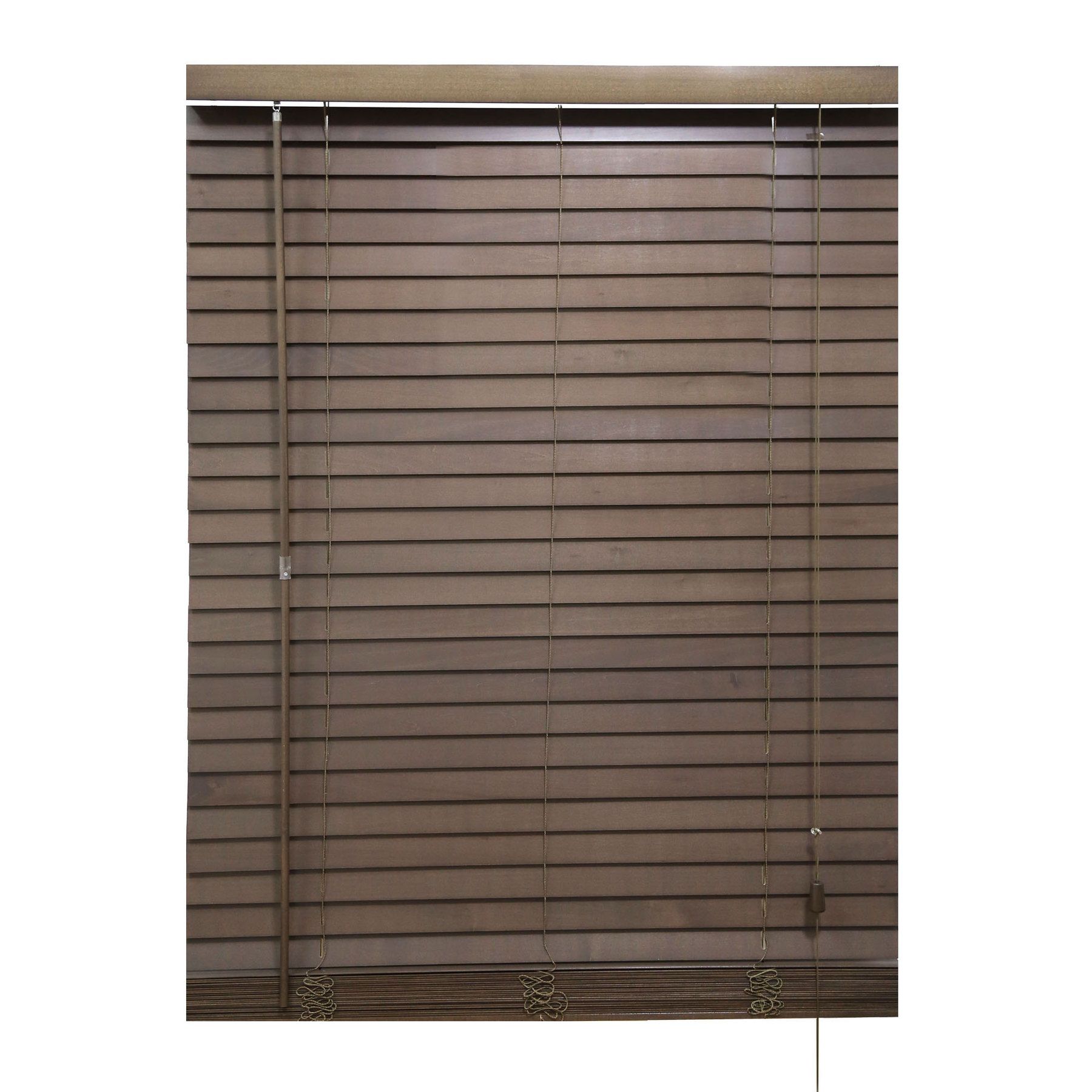 Persiana Horizontal Madeira Marrom 2,20x2,20m