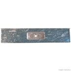 Pia de granito 150x55cm 1/2 mesa com cuba de inox Bom Jesus