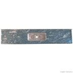 Pia de granito 180x55cm 1/2 mesa com cuba de inox Bom Jesus