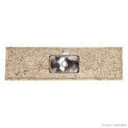 Pia de granito MasterPlus 200x57cm com cuba de inox arabesco Venturini