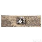 Pia de granito Max Plus Requinte 200x57cm com cuba de inox white piracema Venturini