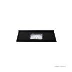 Pia de granito Pop 20x120x55cm preto são gabriel Venturini