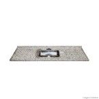 Pia de granito Pop 20x150x55cm branco portinari Venturini