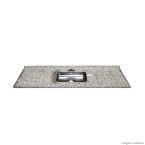 Pia de granito Pop 20x200x55cm branco portinari Venturini