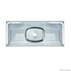 Pia de inox Bella 120x53x13cm Franke