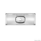 Pia de inox lisa Bella 120x53x13cm Franke