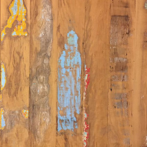 Piso Maciço de Madeira Demolição Peróba 120x18x17mm