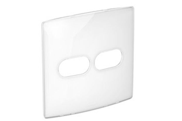 Placa 1 1 Posto Horizontal 4x4 Nereya Sugar Gloss 663413