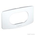 Placa 1 módulo Suporte para Móveis branco Nereya Pial