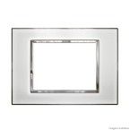 Placa 1 posto Arteor mirror white 4X2 583004 Pial
