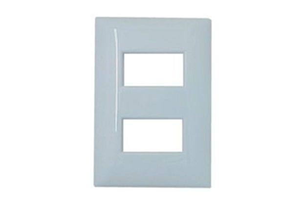 Placa 2 Módulos 4x2 Thesi Up Água Marinha Ref. M5p2ag