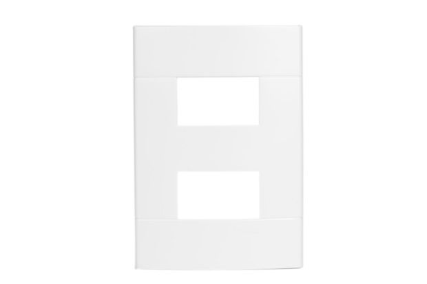 Placa 2 Postos Separados Lunare 4x2 Prm44221