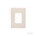 Placa 3 postos Arteor 4X2 peróla 583762B Pial