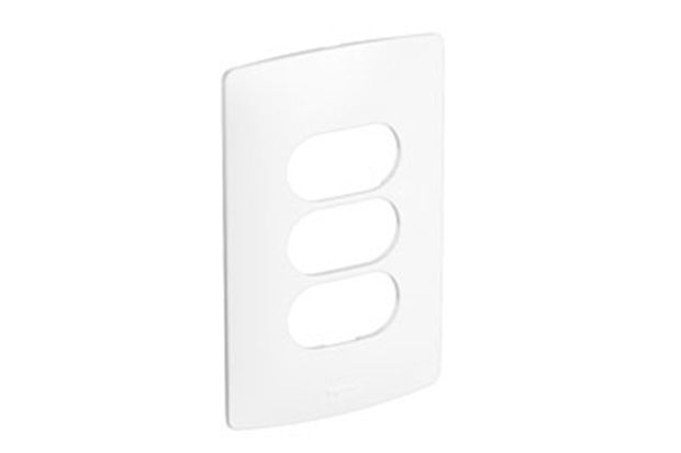 Placa 3 Postos Separados 4x2 Nereya