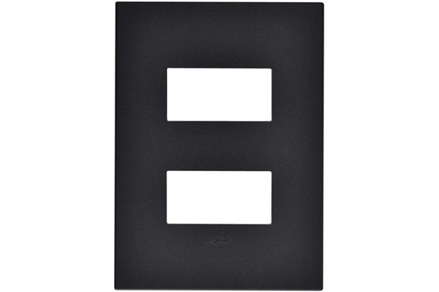 Placa 4x2 1 1 Posto Grafite