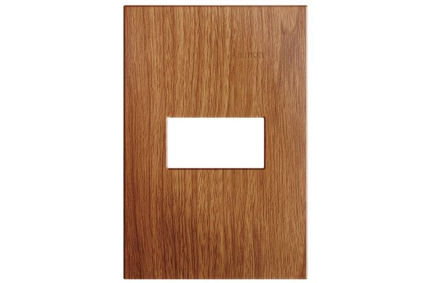 Placa 4x2 1 Posto Horizontal Simon 35 Carvalho