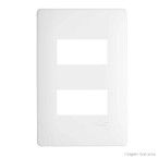 Placa 4x2 2 módulos distanciados Habitat Fame